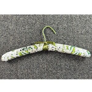 Vintage 1950s Andre Richard Risces Zodiac Satin Hanger Green Clothing Hanger